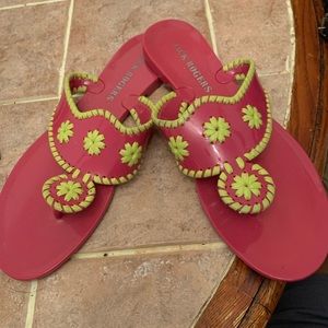 Jack Rogers jelly sandal